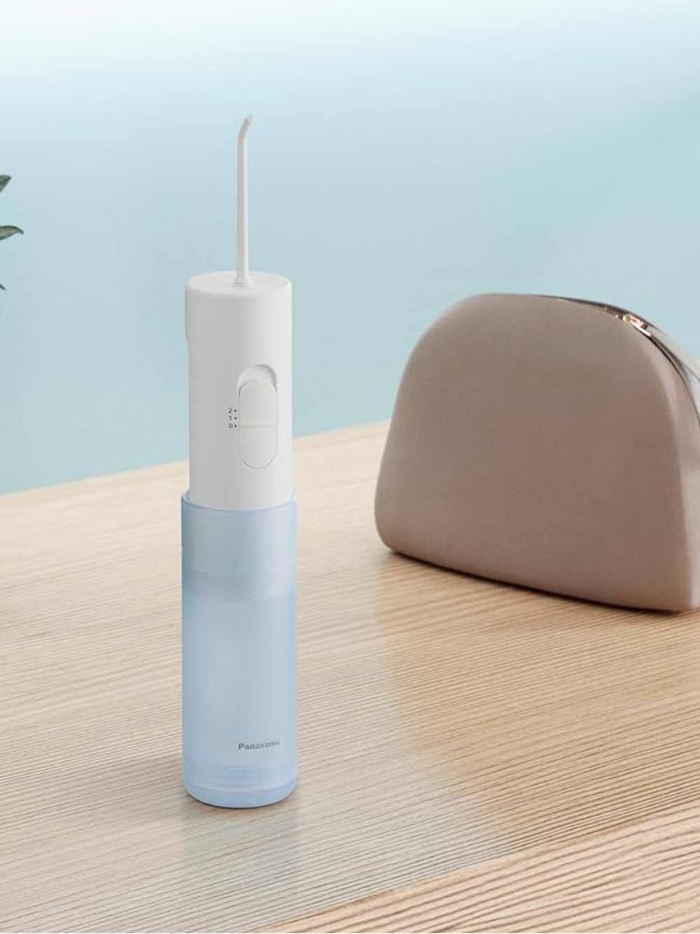 Panasonic Cordless Water Flosser For Travel, Portable Oral Irrigator, EW-DJ11-A